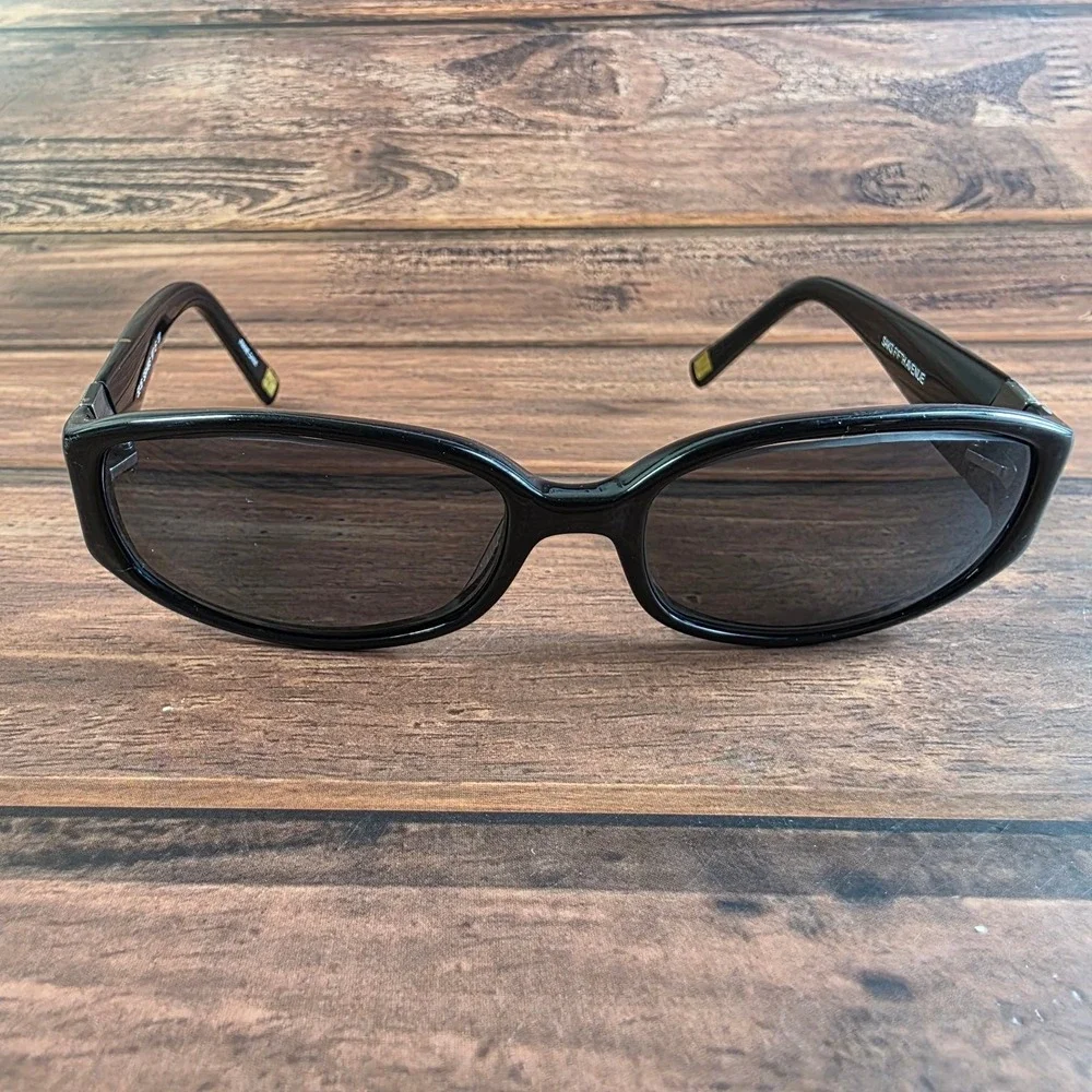 Saks‎ Fifth Avenue Women's Black 52-16 130 Oversized Sunglasses FRAMES ONLY